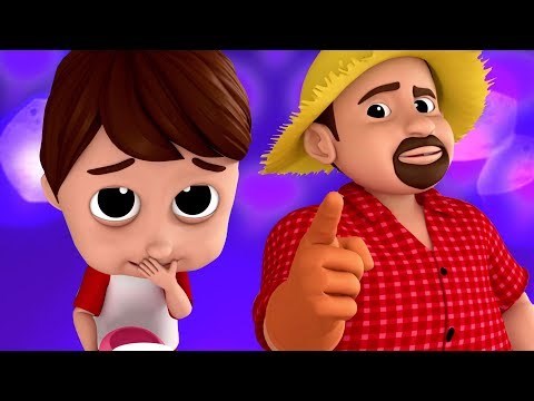 ohny johny có papa | Vườn ươm vần | Bài hát 3D | 3D Rhymes | Kids Song | Johny Johny Yes Papa